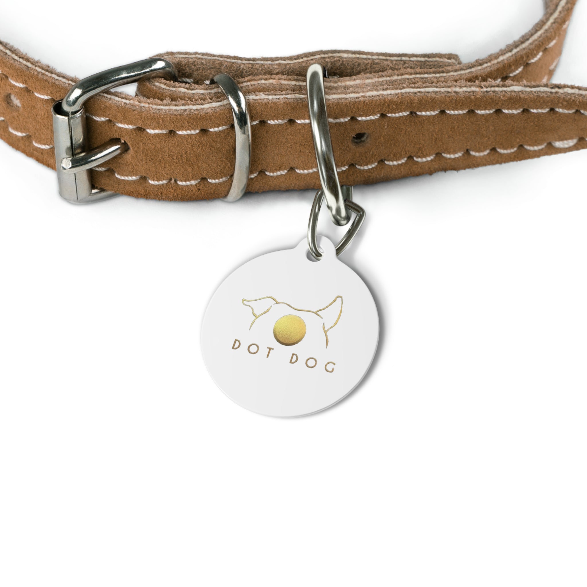 Custom Star-Style Pet Tag for Stylish Pets