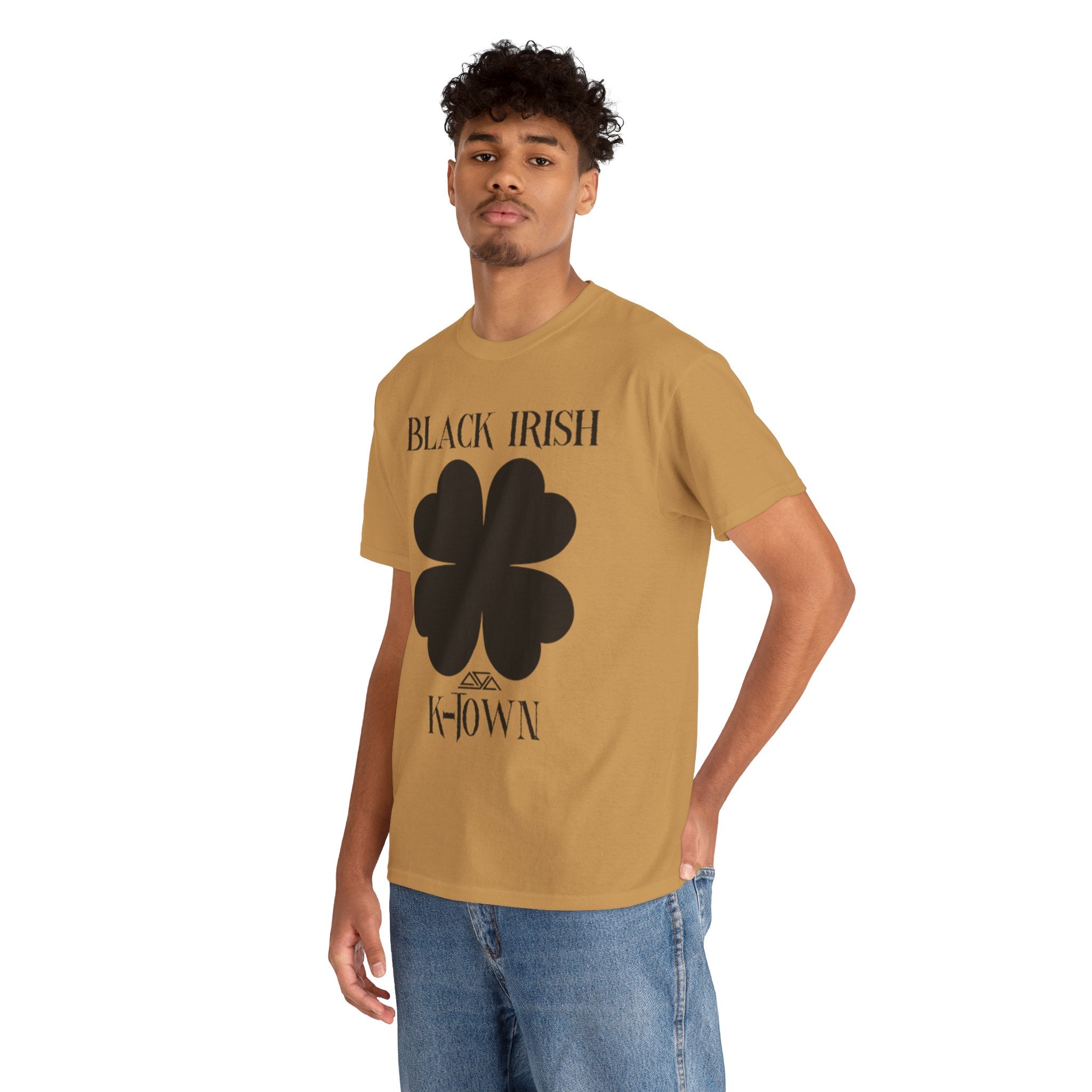 Black Irish K-Town Unisex Heavy Cotton Tee - St. Patrick's Day Shirt