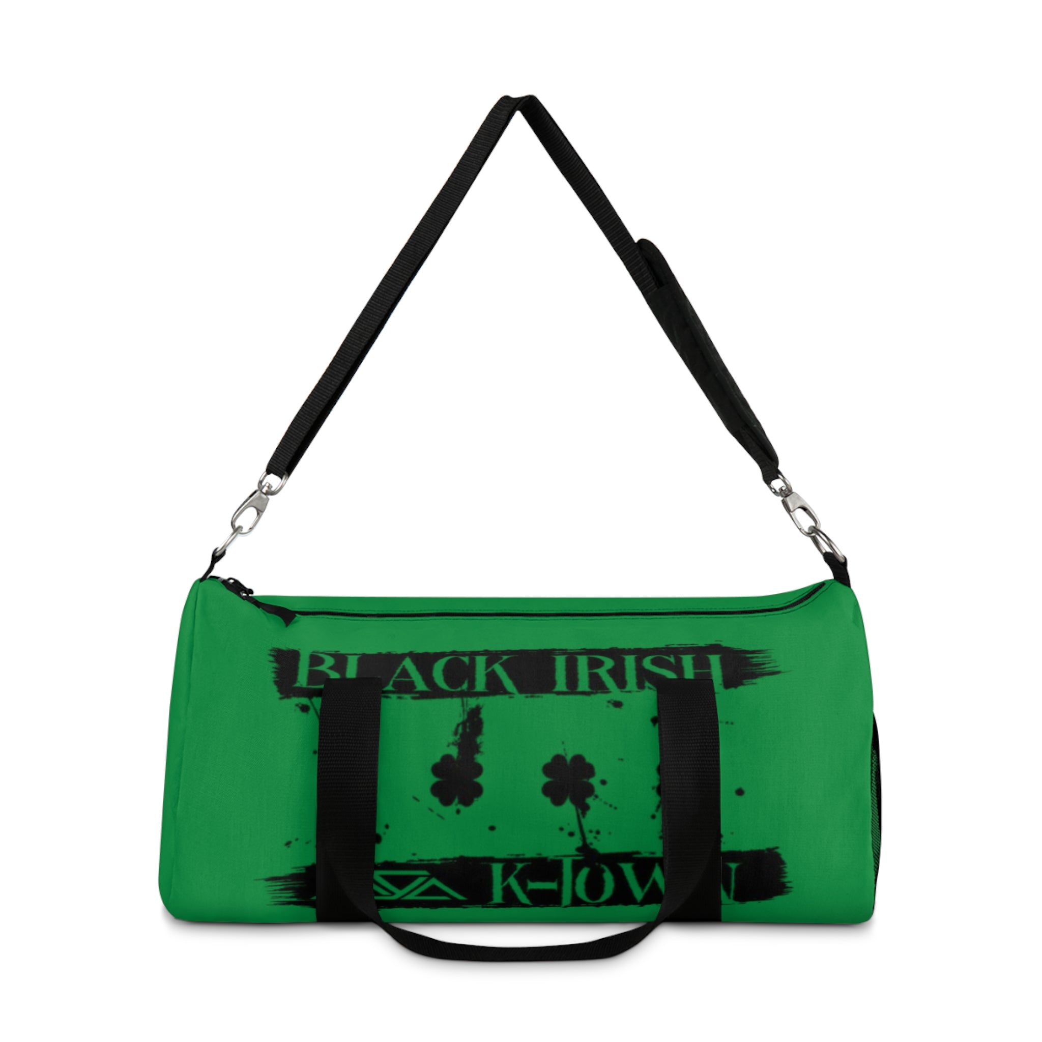 Black Irish Duffel Bag - St. Patrick's Day Travel Gear