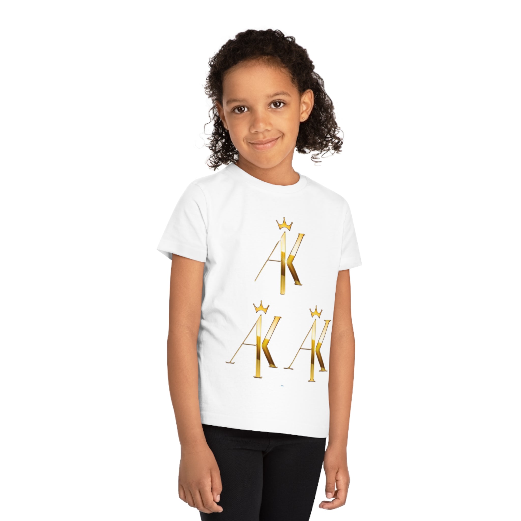 Kids' Gold Crown Creator T-Shirt | Fun & Stylish Gift for Young Artists