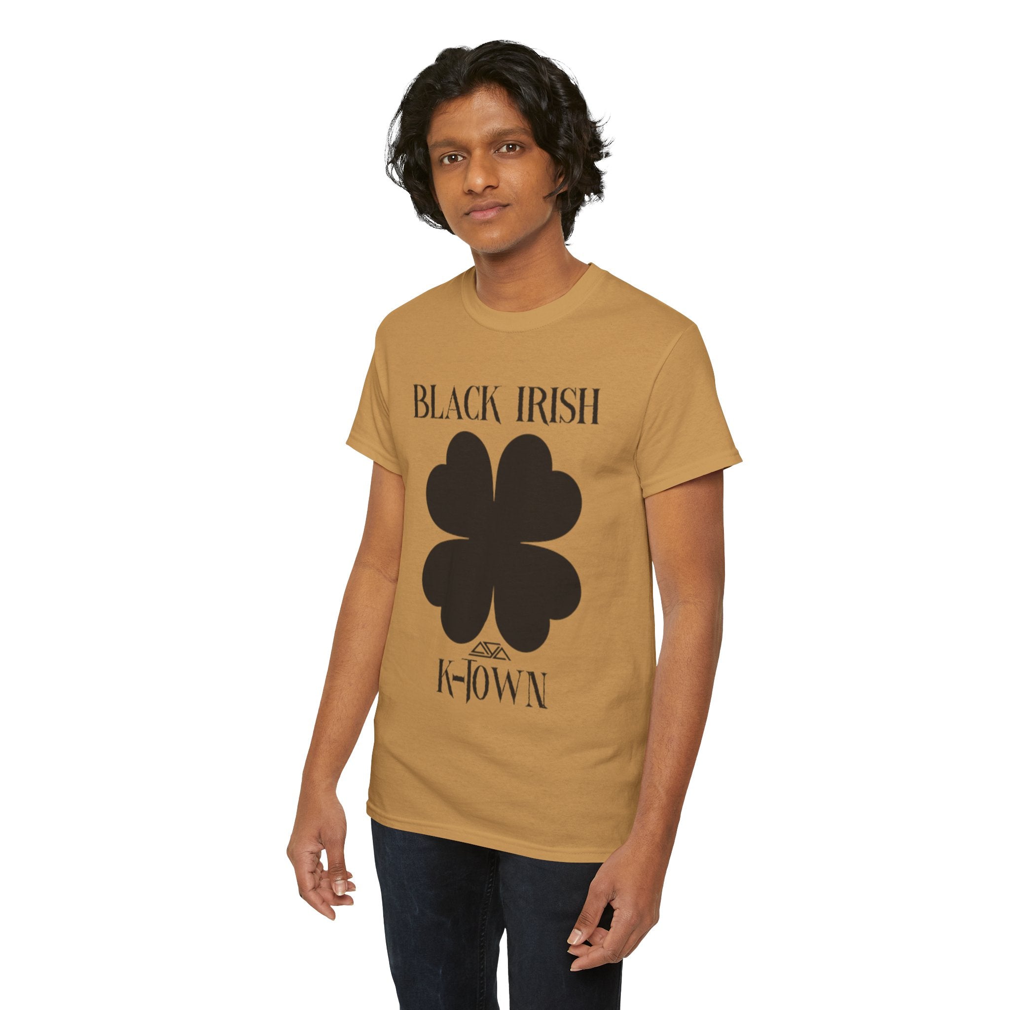 Black Irish K-Town Unisex Heavy Cotton Tee - St. Patrick's Day Shirt