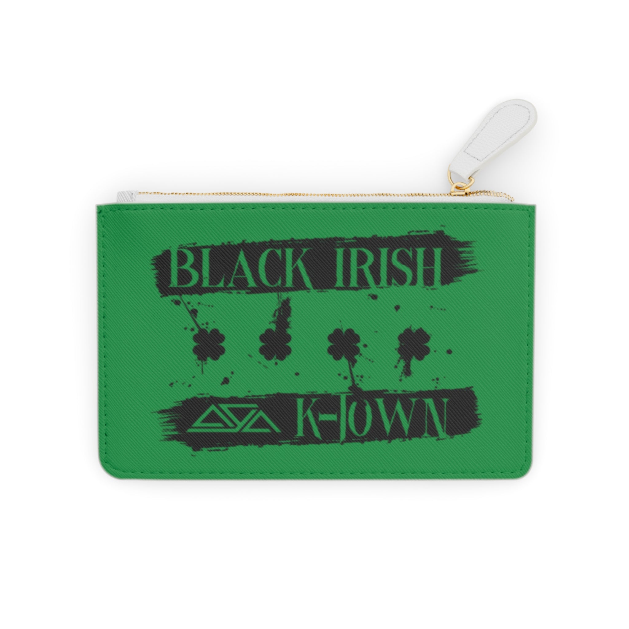 St. Patrick's Day Mini Clutch Bag - Black Irish K-Own Design