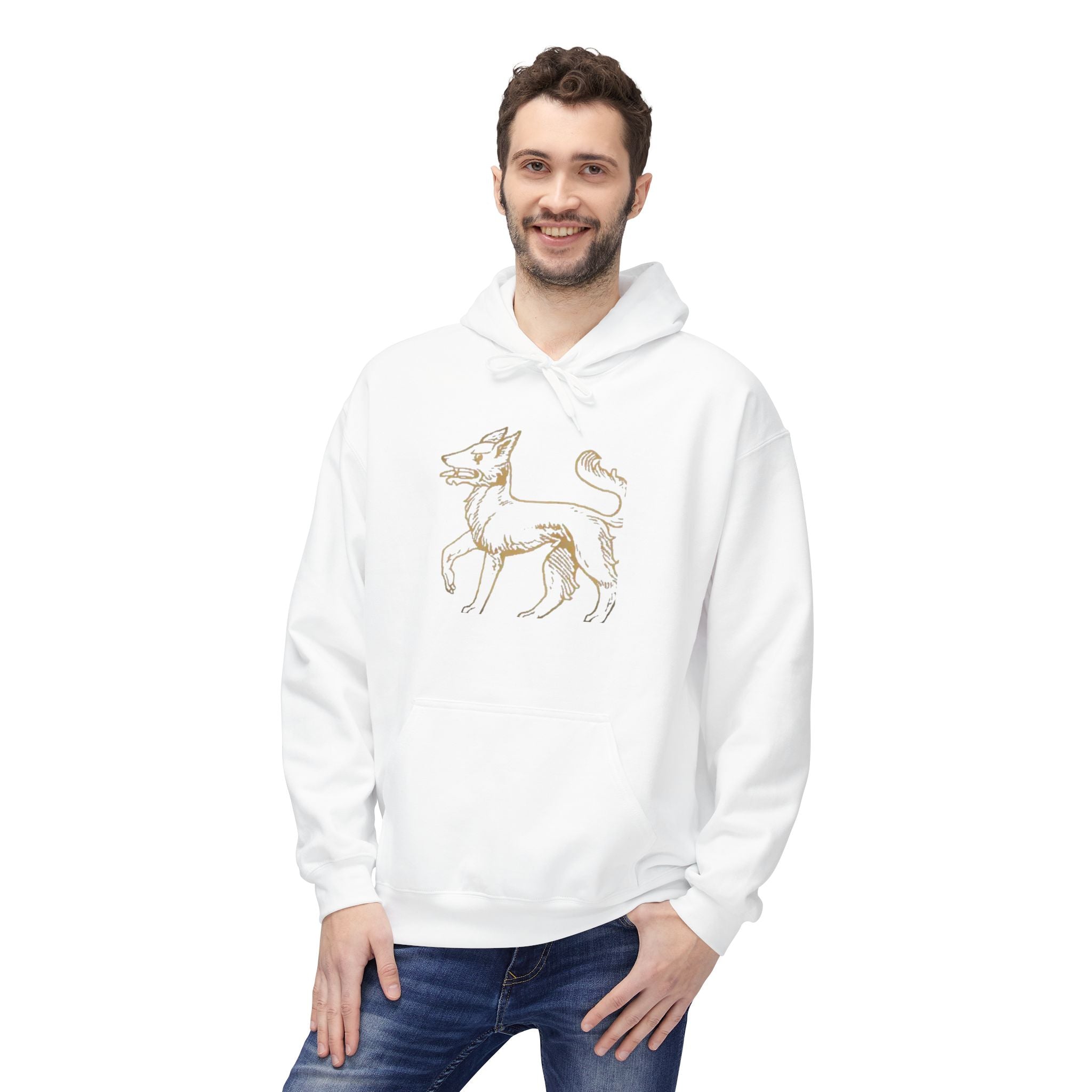 Dog Lover's Midweight Fleece Hoodie - Softstyle Unisex Design