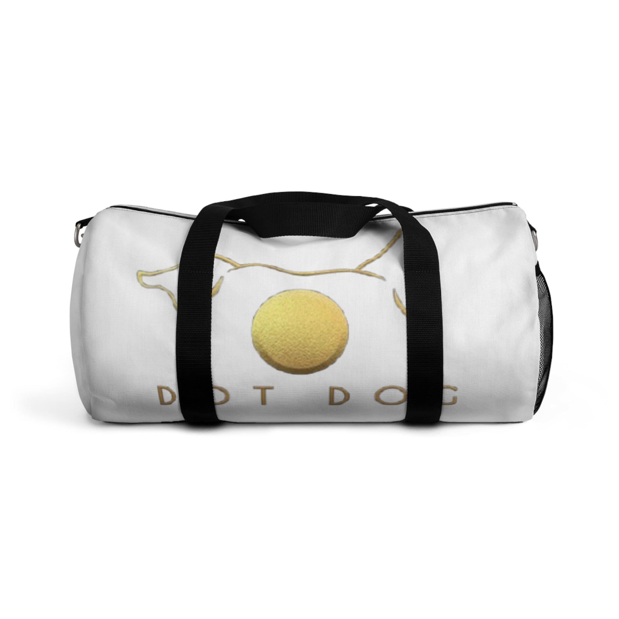 Dot Dog Tennis Themed Duffel Bag - Perfect for Pet Lovers & Active Lifestyles