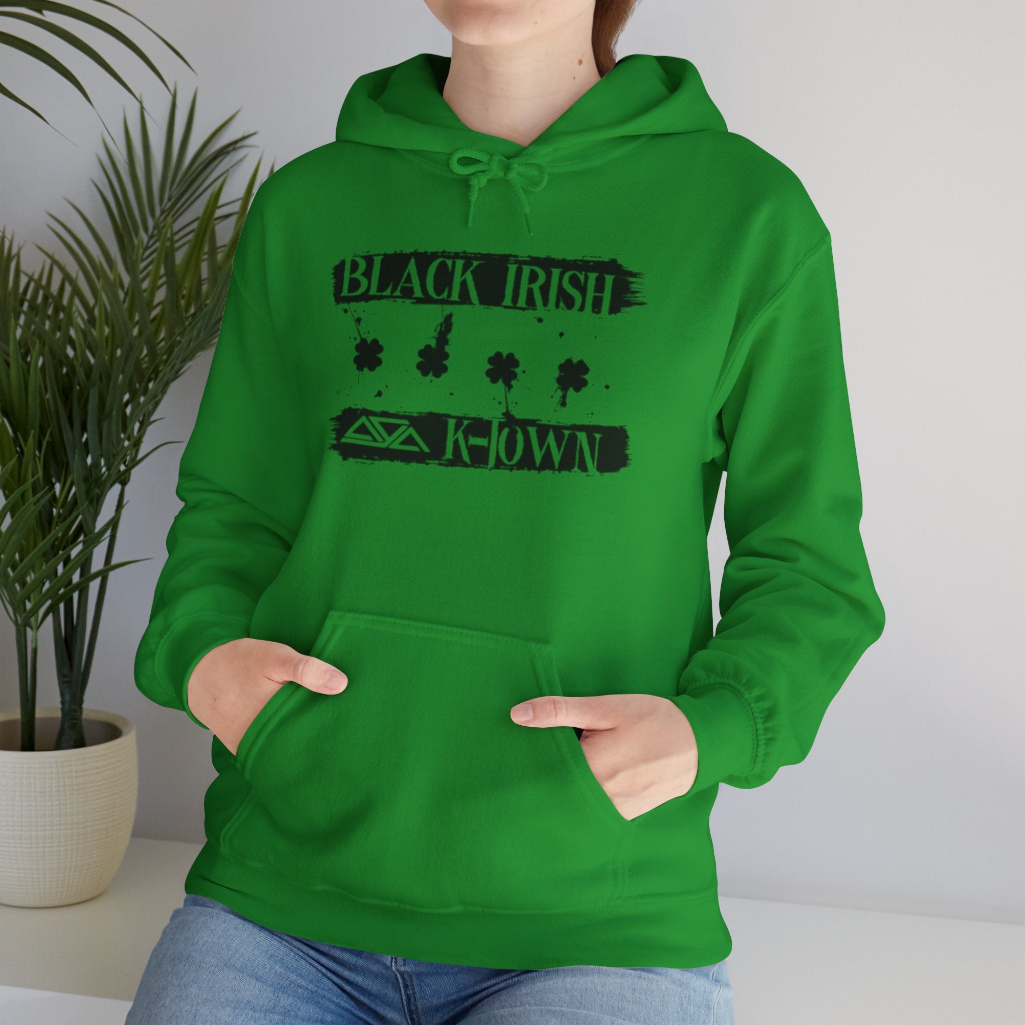 Copy of Copy of Black Irish Unisex Heavy Blend™ Hoodie - Perfect for St. Patrick's Day Celebrations